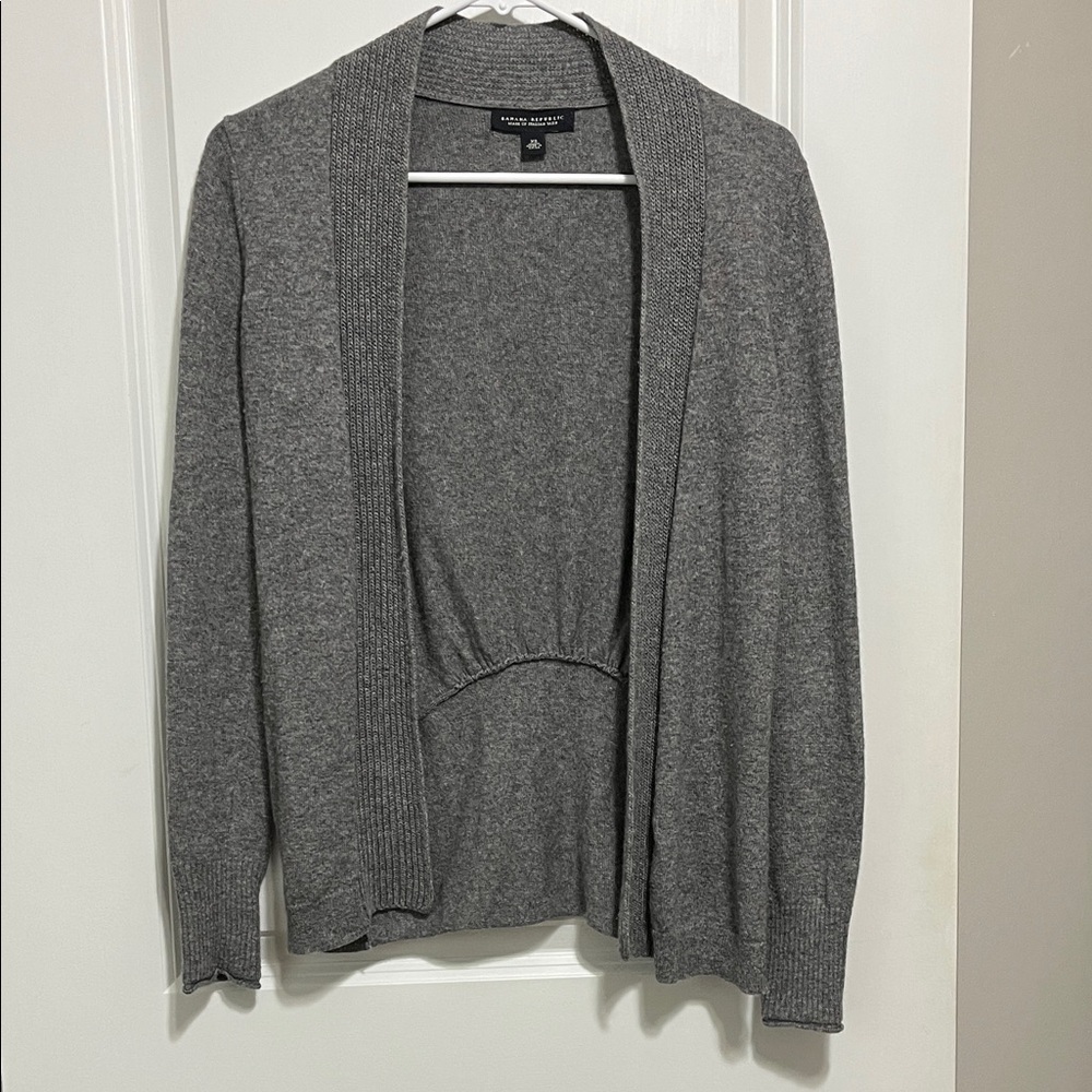 Banana Republic Italian Yarn Open Cardigan XS